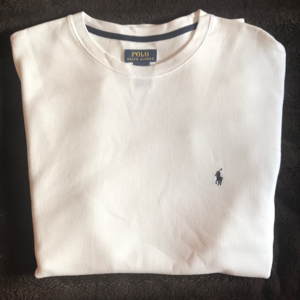 Polo Ralph Lauren Waffle-Knit Thermal Shirt